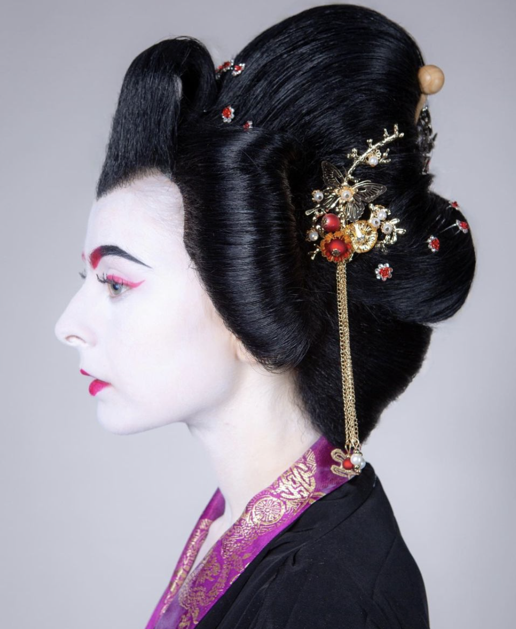 Perruque Geisha